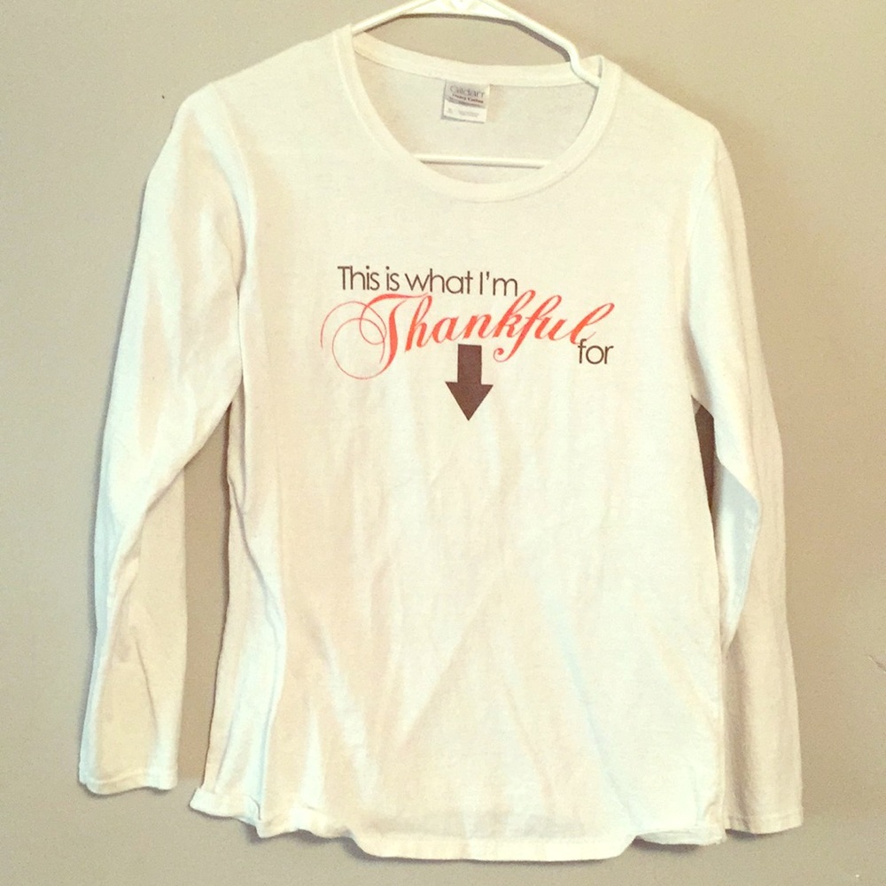 Thanksgiving maternity tee